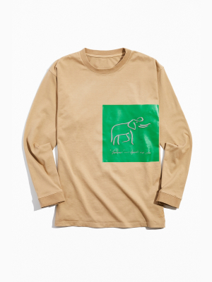 9m Elephant Sign Long Sleeve Tee