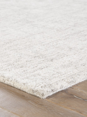 Britta Plus Handmade Solid Ivory & Taupe Area Rug