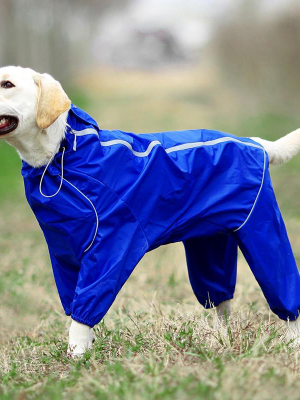 Dog-hoodie Raincoat (reflective)