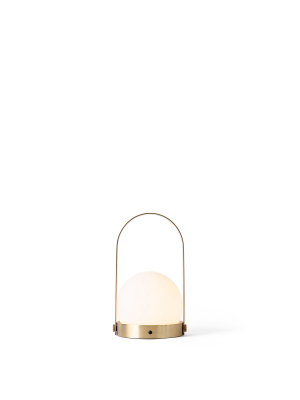 Menu North America Carrie Led Lamp, Brushed Brass