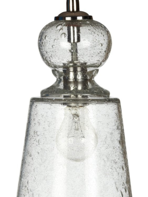 Long Lafitte Pendant Clear Glass