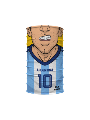 Soccer Player Argentina Kids Neck Gaiter