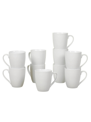 13oz 10pk Porcelain Catering Mugs White - Tabletops Gallery