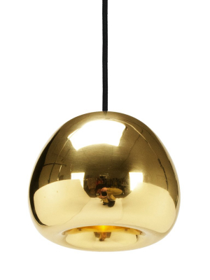 Void Mini Pendant - Brass