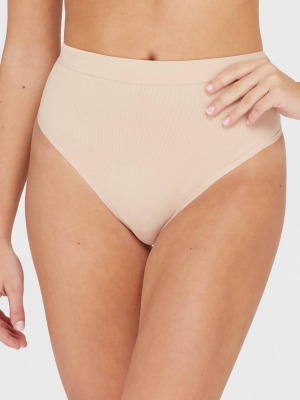 Assets® By Spanx® Women's All Around Smoothers Thong