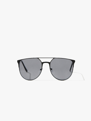 Oval Aviator Sunglasses