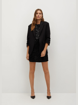 Short Sequin Dress