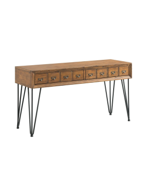 Tanner Sofa Table Light Walnut - Picket House Furnishings