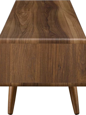 Tiffin Tv Stand Walnut/white