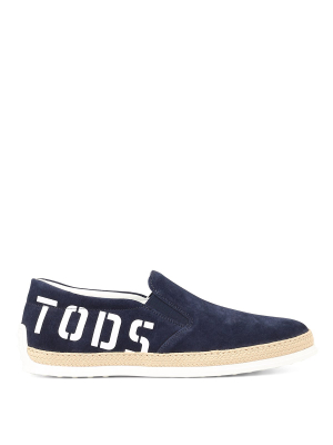 Tod's Slip On Logo Espadrilles