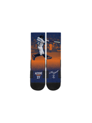 Mlb Houston Astros Jose Altuve Strideline Premium Player Socks