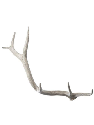 Weathered Resin Elk Antler Design By Lazy Susan