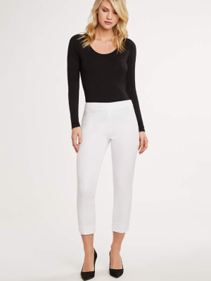 Juliette Cropped Skinny Stretch-twill Pant