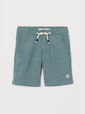 Linen-blend Shorts