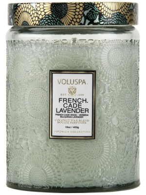 French Cade Lavender Candle Large