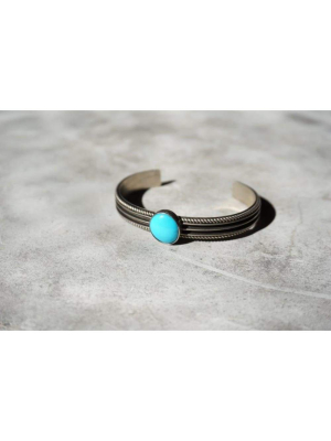 Round Turquoise Stone Bracelet | Vintage