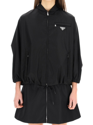 Prada Re-nylon Gabardine Blouson Jacket