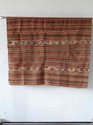 Vintage Kilim Rug - Patterned Stripe