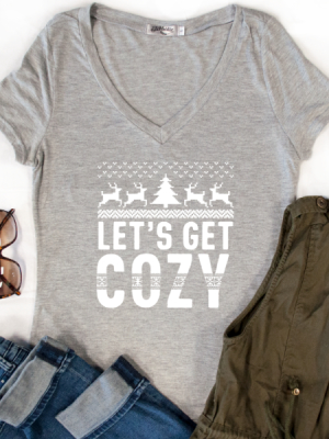 Let's Get Cozy Tshirt