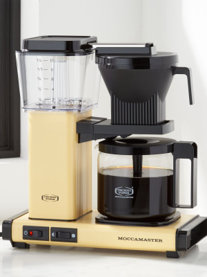Moccamaster Butter Yellow Glass Brewer 10-cup Coffeemaker
