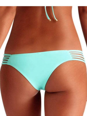 Vitamin A Ecolux Jaydah Hipster Bikini Bottom In Seafoam