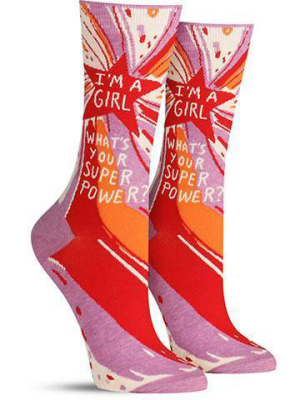 Superpower Socks  | Womens