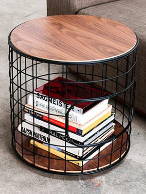 Wireframe End Table