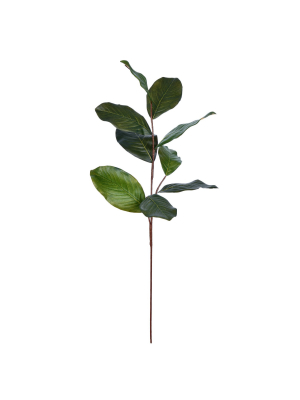 Vickerman 30" Artificial Green Magnolia Spray.