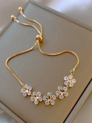 Crystal Flower - Design Bracelet