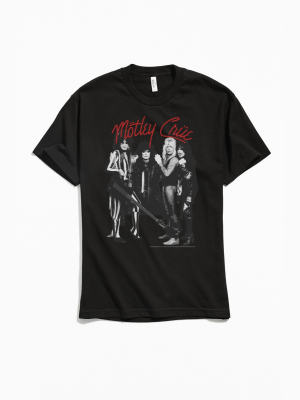 Mötley Crüe Group Shot Tee