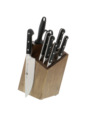 Zwilling Pro 9-pc Knife Block Set