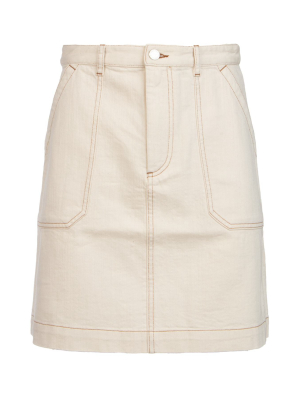 A.p.c A-line Denim Skirt