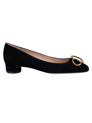 Stuart Weitzman Anicia Low-heel Pumps