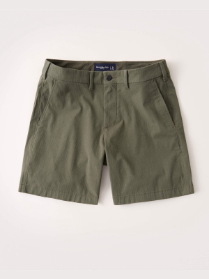 Seersucker Chino Shorts