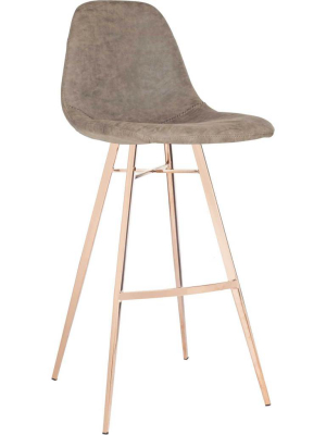 Madison Bar Stool Taupe