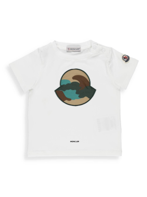 Moncler Enfant Logo Print T-shirt