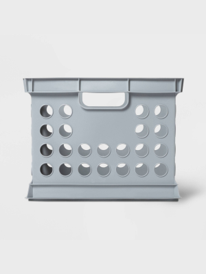 Storage Crate Gray - Room Essentials™