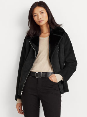 Faux-shearling Coat