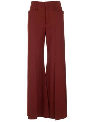 Chloé Wide-leg Flared Pants