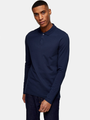 Selected Homme Navy Polo