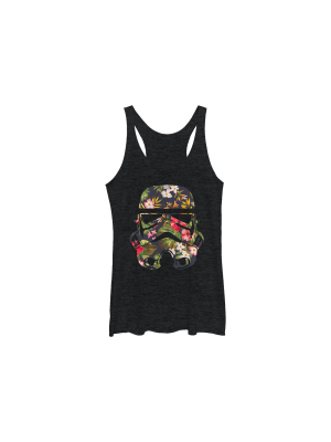 Women's Star Wars Tropical Stormtrooper Racerback Tank Top