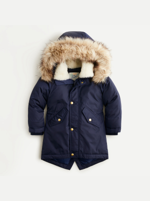 Kids' Fishtail Parka With Eco-friendly Primaloft