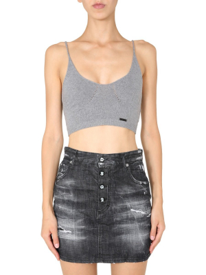 Dsquared2 Knitted Vest Top