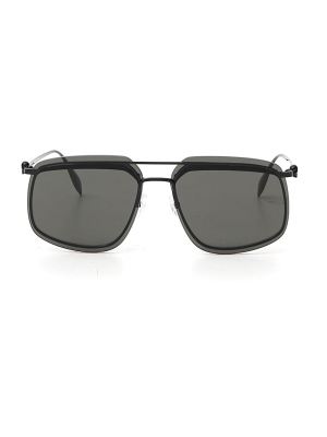 Alexander Mcqueen Eyewear Square Frame Sunglasses