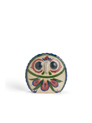 Tonalá Mexican Pottery Owl Figurine