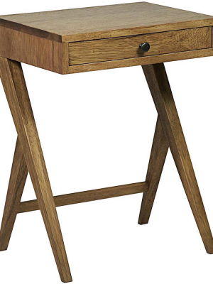 Noir Peter Dark Walnut Side Table