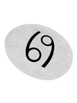 69 Design Beach Towel