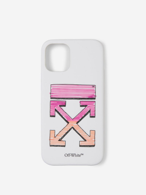 Off-white Arrows Print Iphone 12 Mini Phone Case