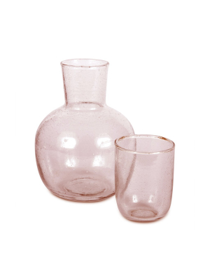 Seeded Glassware Carafe