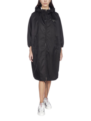 Prada Zipped Pocket Oversize Jacket